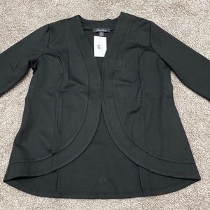 Hawthorne black princess seamed blazer